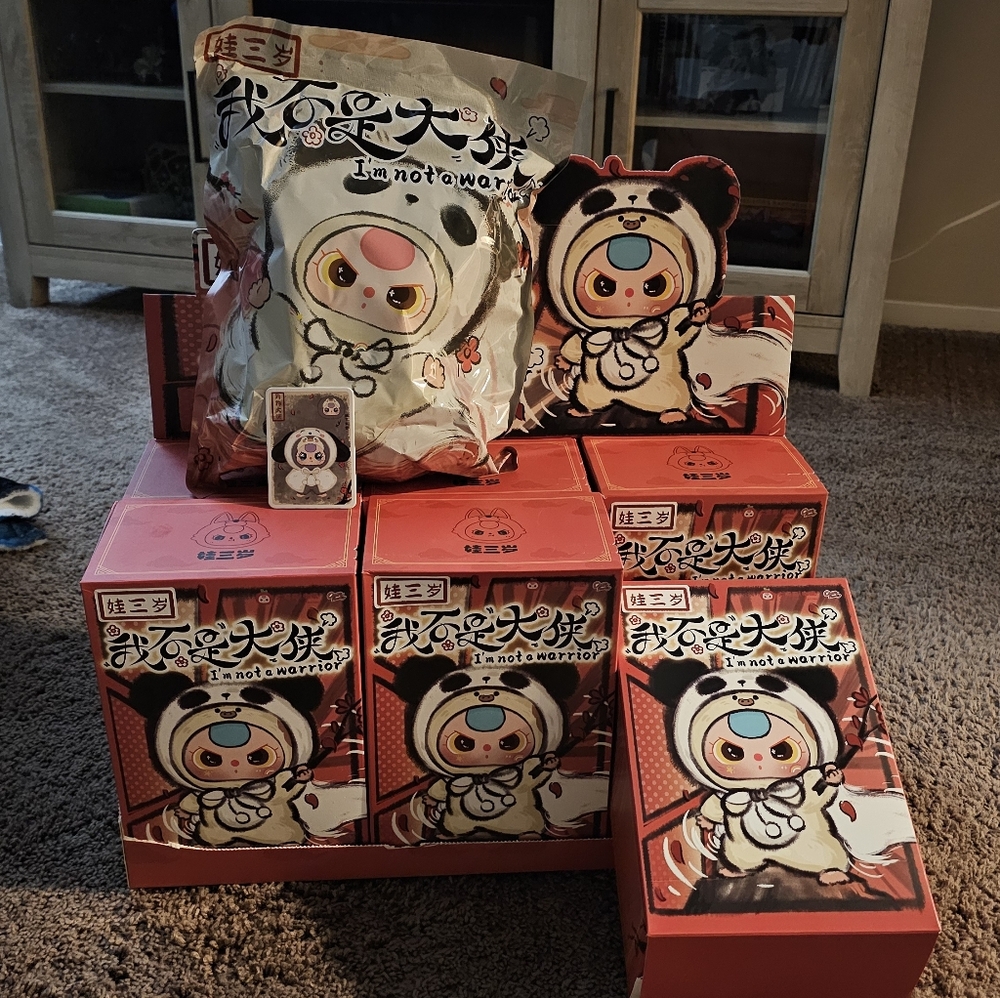 Baby Three I'm Not A Warrior ✨️Puppy/Penguin Confirmed✨️